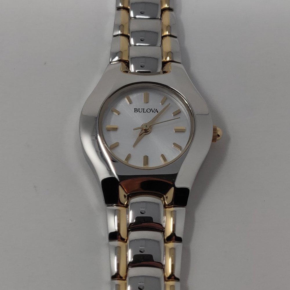 Bulova Classic Two Tone Stainless Steel Watch